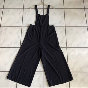 NWT Overall Jumpsuit w/ Culotte Leg